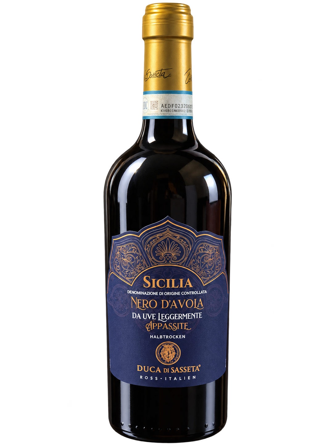 Duca di Sassetta Sicilia Nero d’Avola DOC, Flasche 0,75 Liter