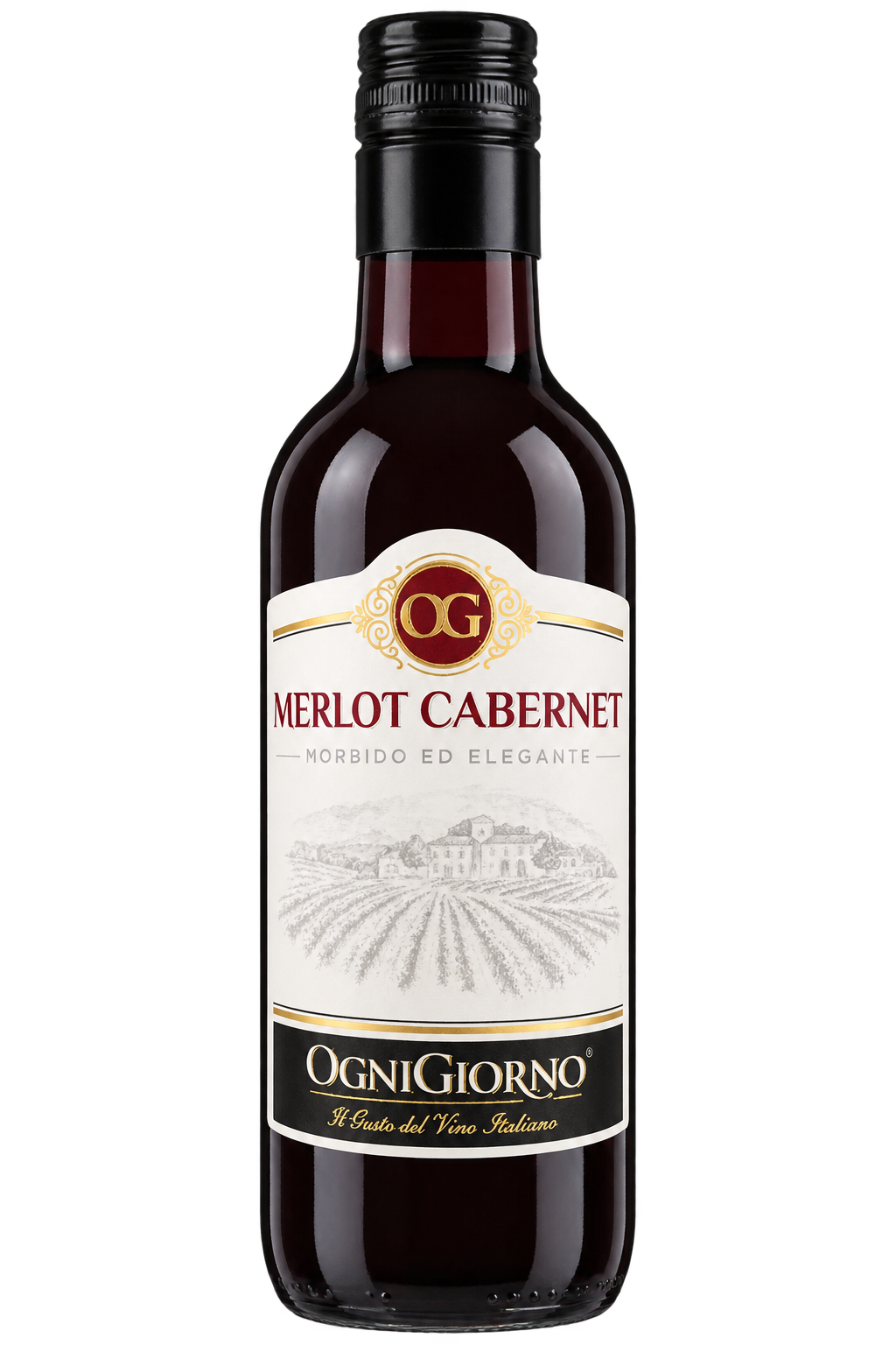 OgniGiorno Merlot Cabernet, Flasche 0,25 Liter