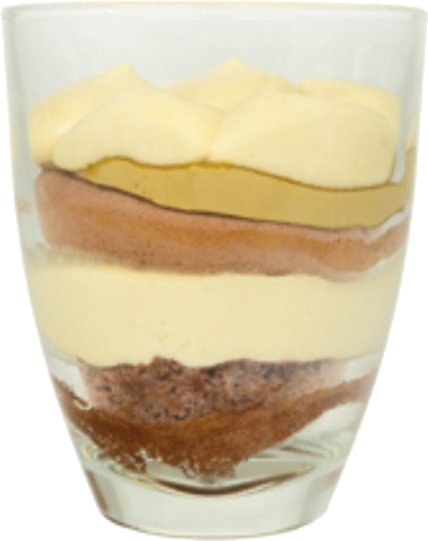 Tiramisù al Pistacchio im Glas